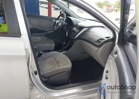 2014 Hyundai Accent Gls из США, поврежденный, VIN KMHCT4AE4EU689798